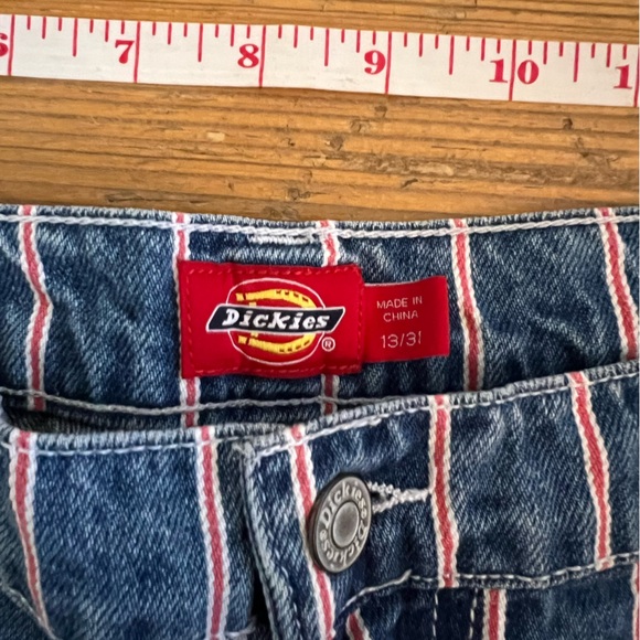 Dickie’s Red Stripe Carpenter Jean - Picture 4 of 6